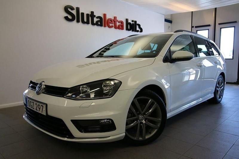 Begagnad VW Golf VII GT 150 HK (110 kW) 2016 Vit Kombi