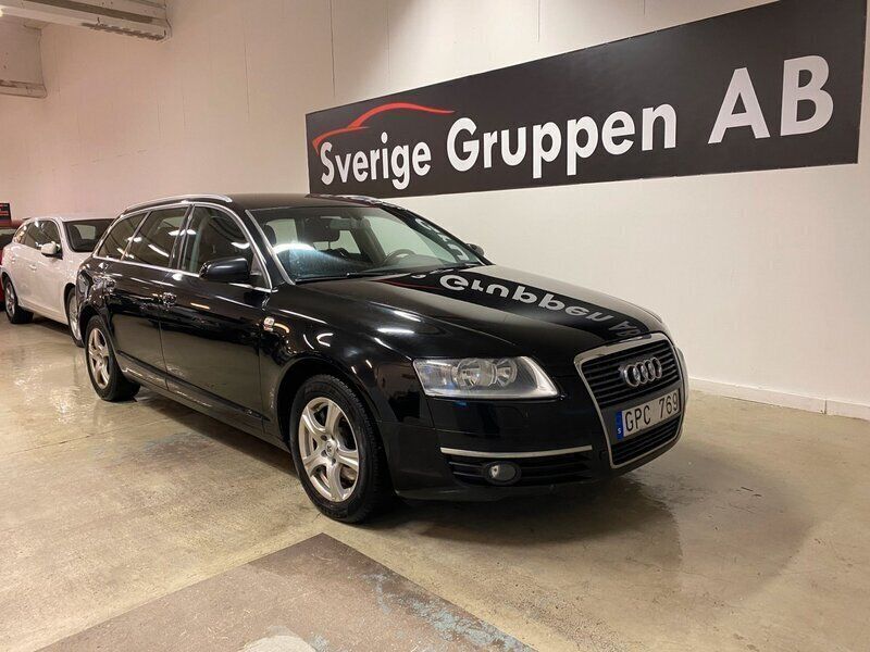 Svart Begagnad 2008 Audi A6 Proline Kombi | 44 900 kr (Marknadspris) - Bild 1/4