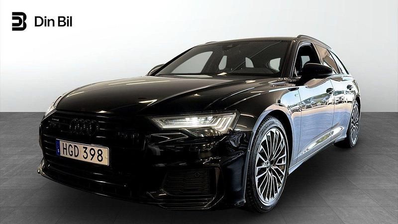 Mytsvart metallic Begagnad 2021 Audi A6 S-Line Kombi | 419 900 kr (Marknadspris) - Bild 1/4