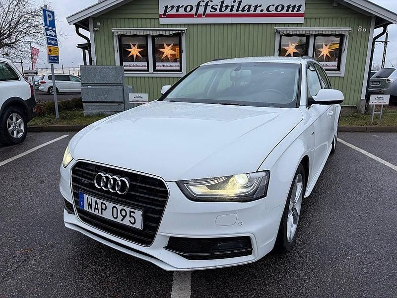 Vit Begagnad 2014 Audi A4 Sport Kombi | 99 900 kr - Bild 1/4