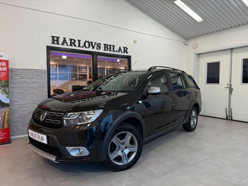 Svart Begagnad 2019 Dacia Logan Stepway Sedan | 95 000 kr - Bild 1/4