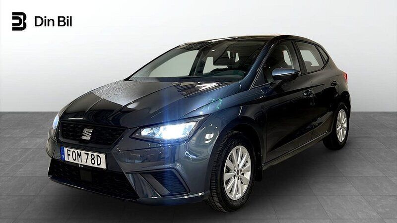 Mörkgrå Begagnad 2022 Seat Ibiza Style Halvkombi | 186 900 kr (Marknadspris) - Bild 1/4