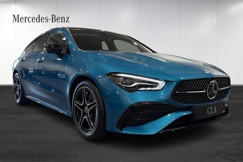 Begagnad Mercedes CLA200 AMG 164 HK (120 kW) 2024 Blå (blue) Kombi
