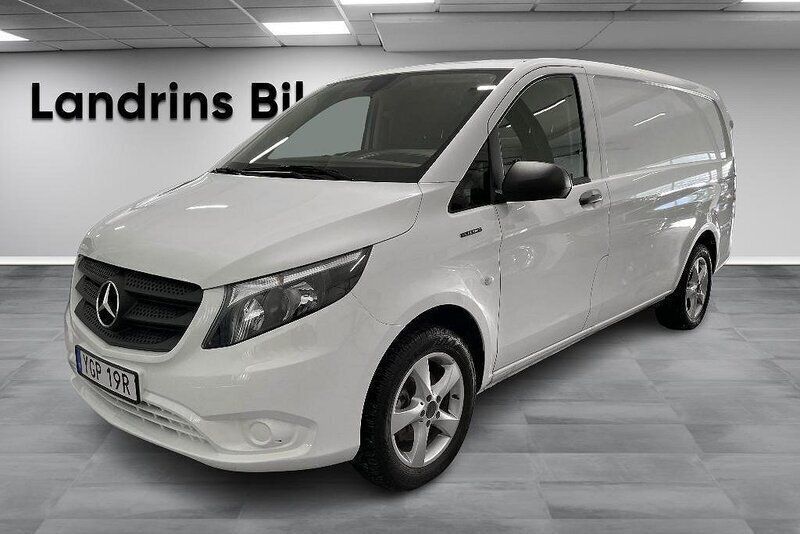 Vit (arktisk vit) Begagnad 2020 Mercedes e-Vito Minibuss | 174 875 kr (Bra pris) - Bild 1/4