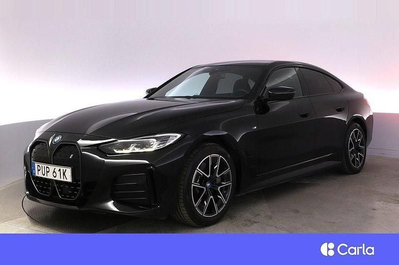 Svart Begagnad 2023 BMW i4 M Sport Sedan | 489 900 kr - Bild 1/4