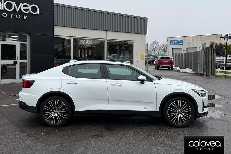 Begagnad Polestar 2 Long Range Dual motor 309 kW (421 HK) 2021 Vit Halvkombi