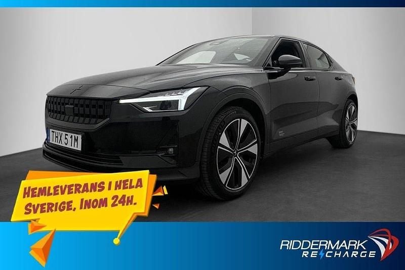 Svart Begagnad 2023 Polestar 2 Pilot-lite Halvkombi | 324 800 kr (Marknadspris) - Bild 1/3