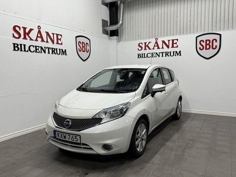 Begagnad Nissan Note 360º 98 HK (72 kW) 2014 Vit Halvkombi