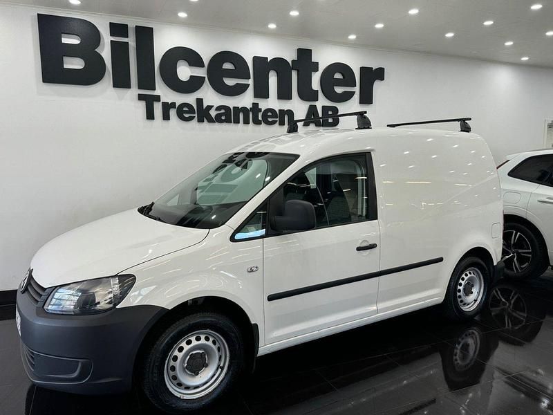 Vit Begagnad 2012 VW Caddy Minibuss | 59 900 kr (Marknadspris) - Bild 1/4