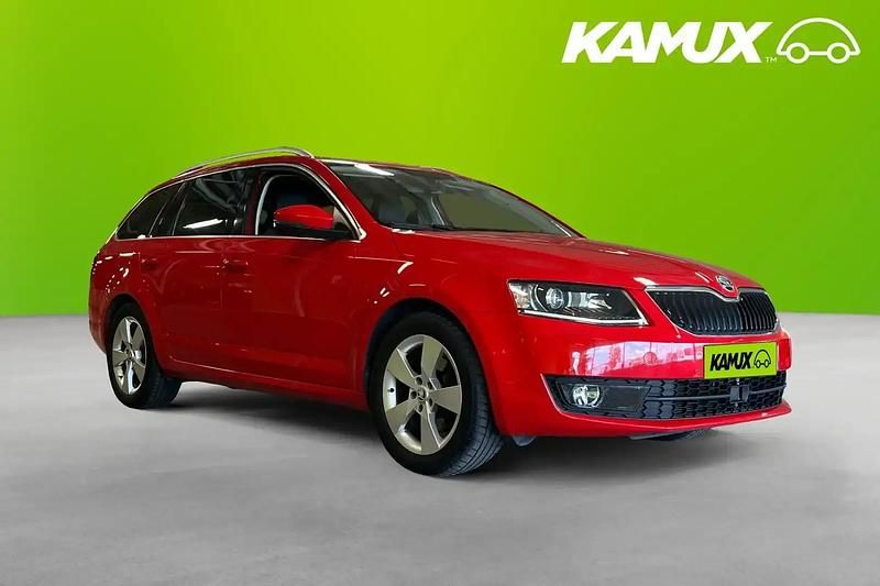 Röd Begagnad 2016 Skoda Octavia Style Kombi | 194 600 kr (Dyr) - Bild 1/4