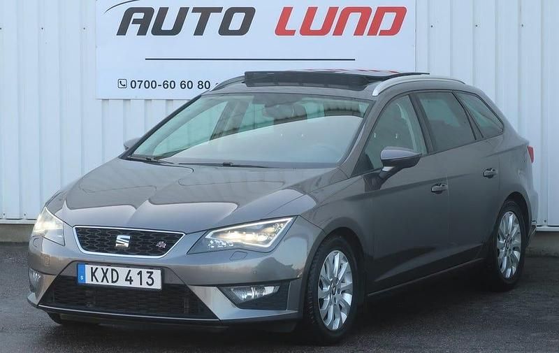 Begagnad Seat Leon ST FR 150 HK (110 kW) 2016 Gråmetallic Kombi