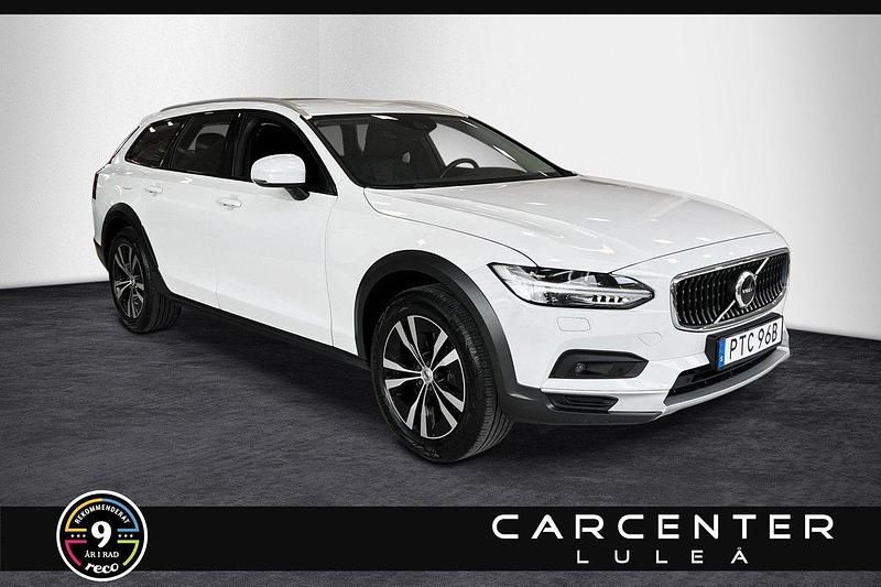 Vit Begagnad 2021 Volvo V90 CC Kombi | 369 900 kr (Marknadspris) - Bild 1/3