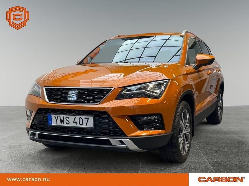 Orange Begagnad 2017 Seat Ateca 4Drive SUV | 196 700 kr (Marknadspris) - Bild 1/3
