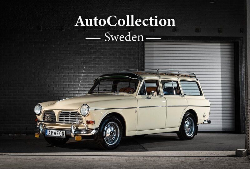 Ljusgul Begagnad 1968 Volvo Amazon Kombi | 389 000 kr - Bild 1/4