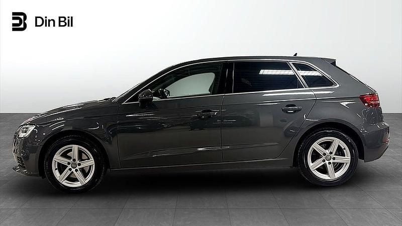 Begagnad Audi A3 Sportback Proline 150 HK (110 kW) 2019 Grå Halvkombi