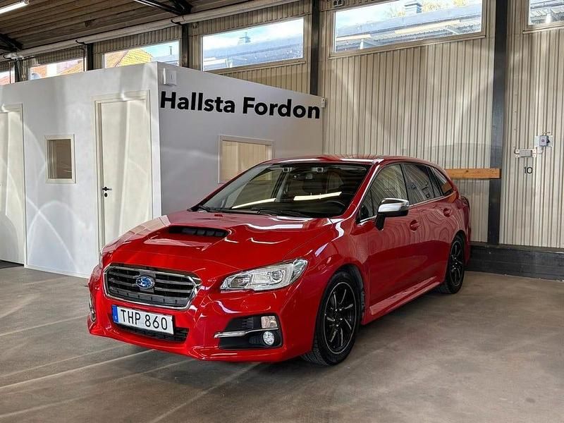 Röd Begagnad 2017 Subaru Levorg Kombi | 179 900 kr (Marknadspris) - Bild 1/4