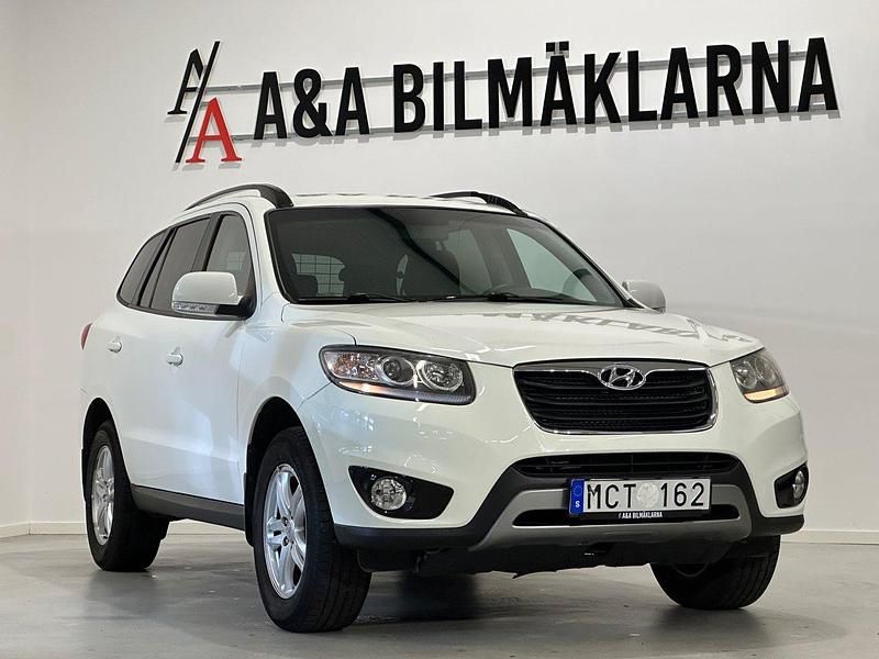 Vit Begagnad 2011 Hyundai Santa Fe SUV | 79 900 kr (Marknadspris) - Bild 1/4