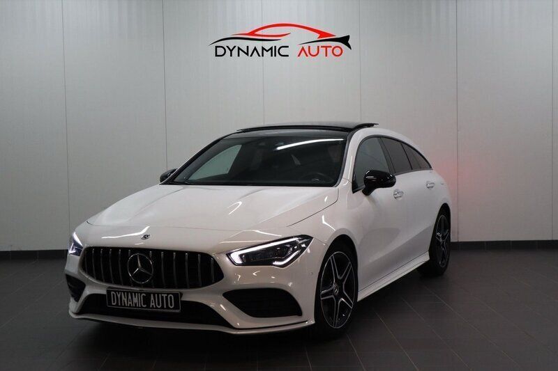 Vit Begagnad 2019 Mercedes CLA200 Shooting Brake Premium Plus Kombi | 329 900 kr - Bild 1/4