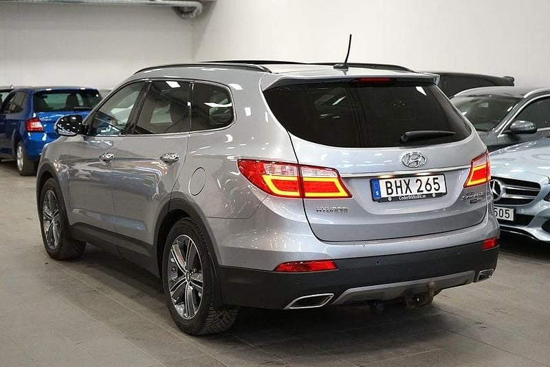 Begagnad Hyundai Grand Santa Fe Premium 197 HK (144 kW) 2014 Silver SUV
