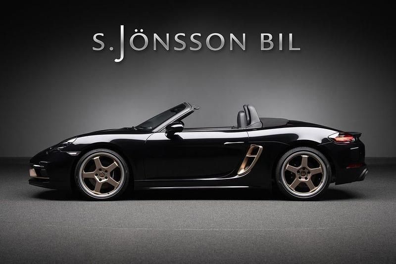 Begagnad Porsche 718 Boxster GTS Edition 400 HK (294 kW) 2021 Jet black metallic Cab