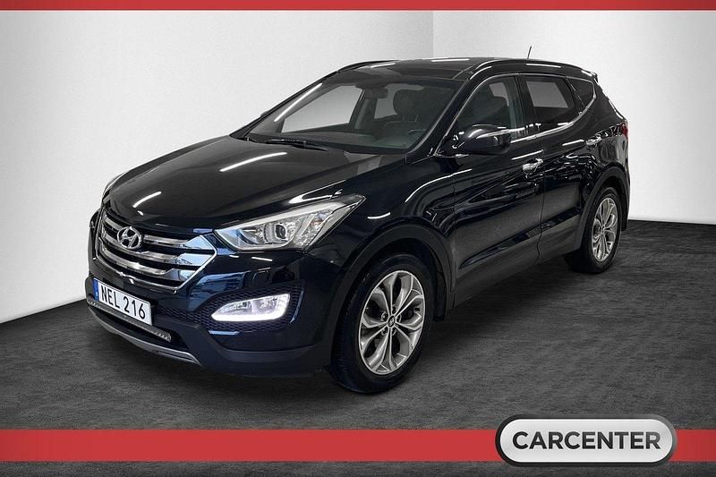 Svart Begagnad 2012 Hyundai Santa Fe SUV | 129 500 kr (Marknadspris) - Bild 1/4