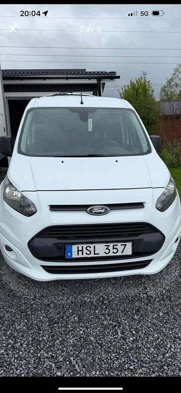 Vit Begagnad 2015 Ford Tourneo Connect Minibuss | 95 000 kr - Bild 1/4