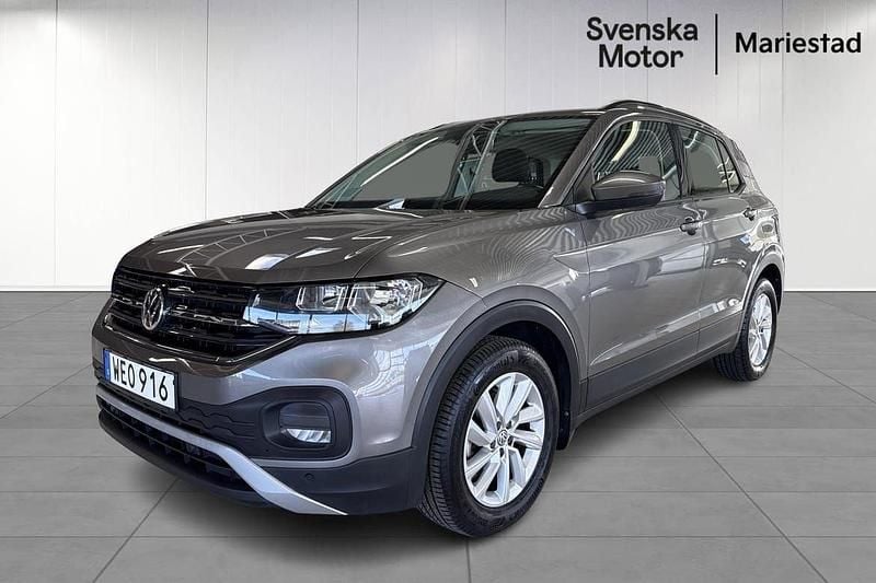 Grå Begagnad 2019 VW T-Cross SUV | 168 200 kr (Marknadspris) - Bild 1/4