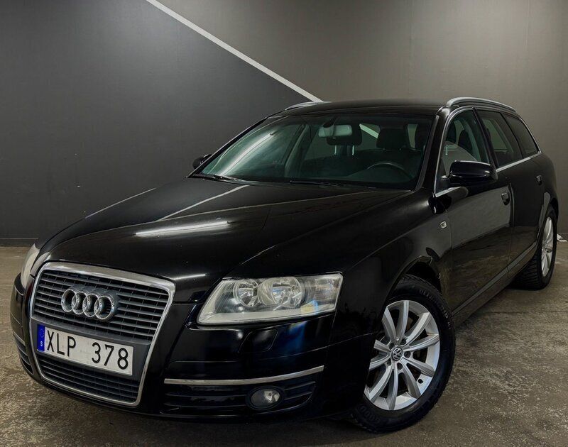 Svart Begagnad 2005 Audi A6 Proline Kombi | 34 900 kr (Marknadspris) - Bild 1/4