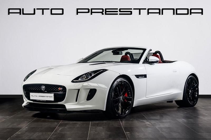 Vit Begagnad 2014 Jaguar F-Type SE Cab | 439 000 kr - Bild 1/4
