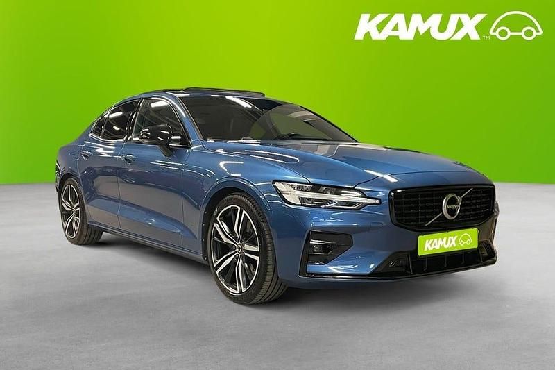 Blå Begagnad 2021 Volvo S60 R-Design Sedan | 328 700 kr (Marknadspris) - Bild 1/4
