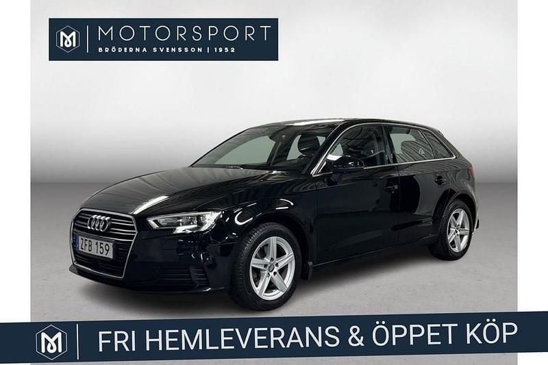Svart Begagnad 2018 Audi A3 Proline Kombi | 164 900 kr (Marknadspris) - Bild 1/3