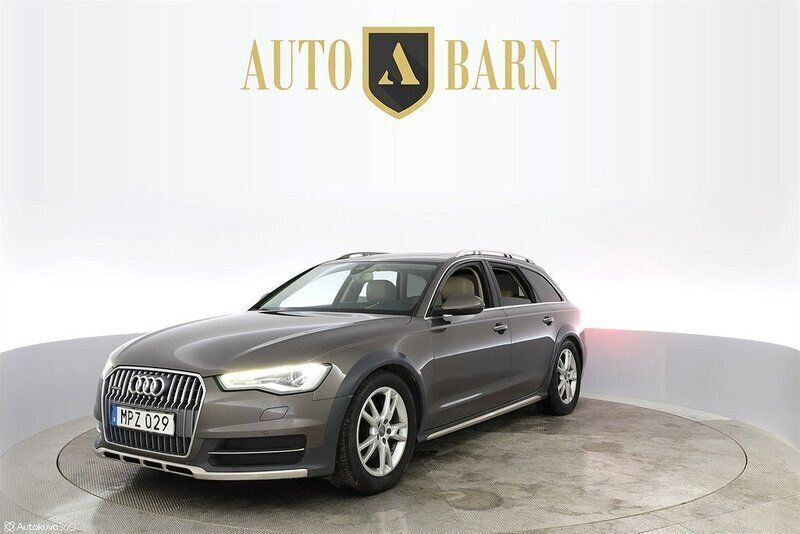 Grå Begagnad 2014 Audi A6 Allroad Ambition Kombi | 174 700 kr (Marknadspris) - Bild 1/4