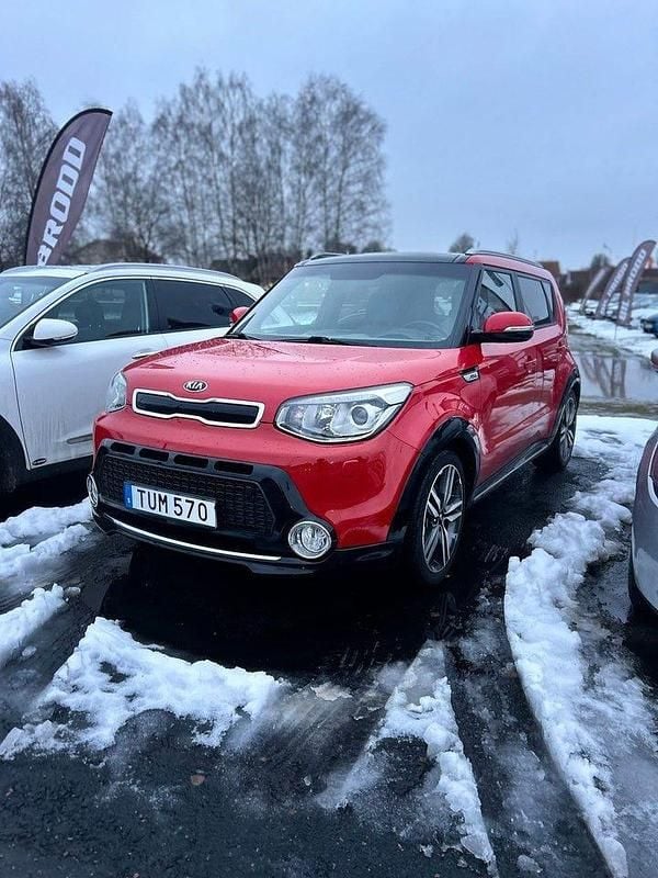 Röd Begagnad 2014 Kia Soul SUV | 89 800 kr (Marknadspris) - Bild 1/1