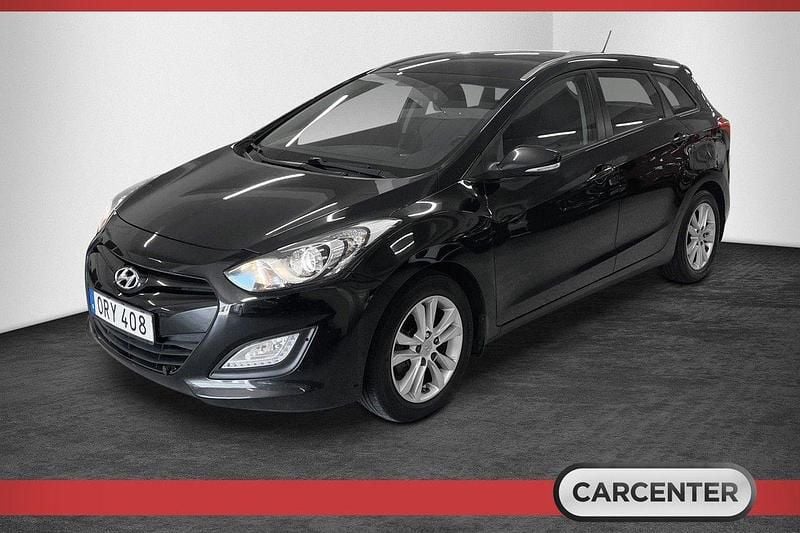 Svart Begagnad 2014 Hyundai i30 Kombi | 89 500 kr (Marknadspris) - Bild 1/4