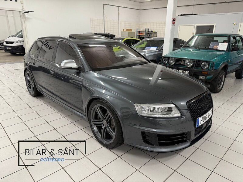 Mörkgrå Begagnad 2008 Audi RS6 Exclusive Kombi | 289 900 kr - Bild 1/4
