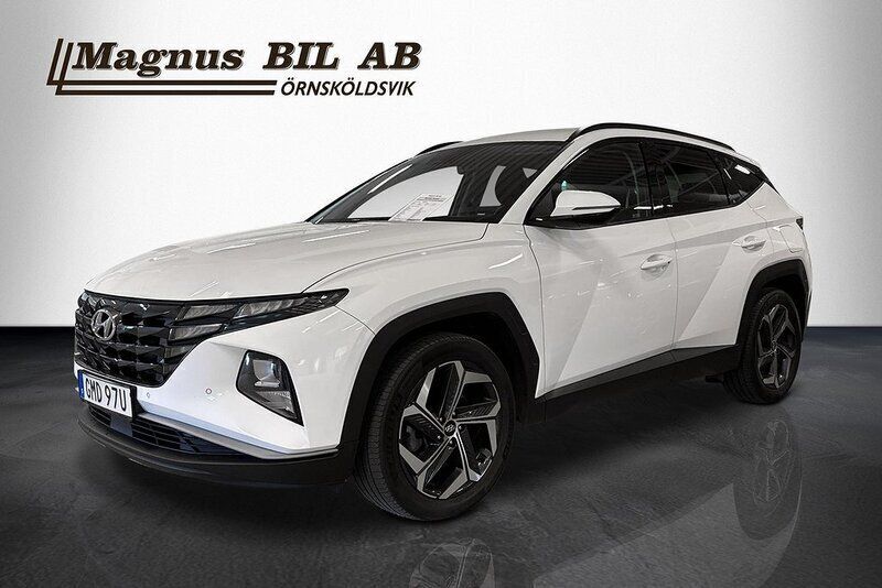 Vit Begagnad 2021 Hyundai Tucson Essential SUV | 279 900 kr (Marknadspris) - Bild 1/4