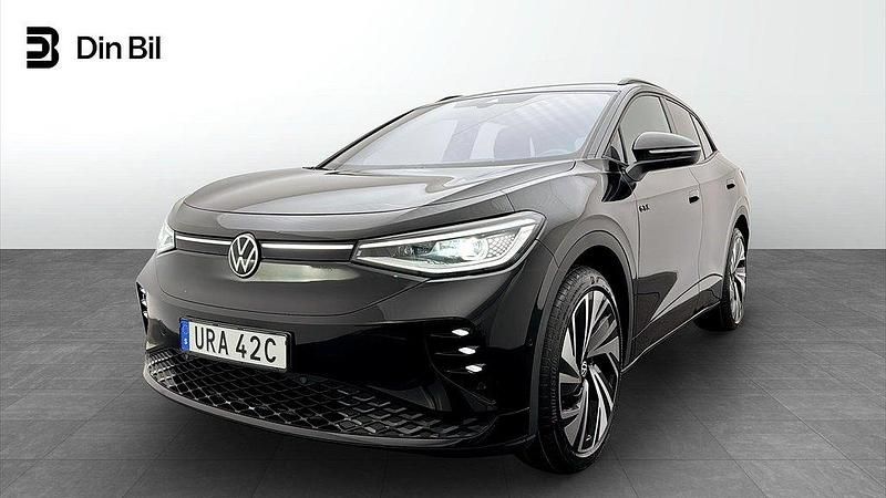 Svart Begagnad 2023 VW ID.4 GTX SUV | 424 900 kr (Dyr) - Bild 1/4