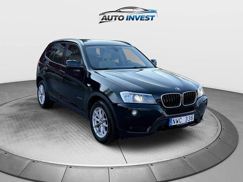 Begagnad BMW X3 184 HK (135 kW) 2013 Svart SUV