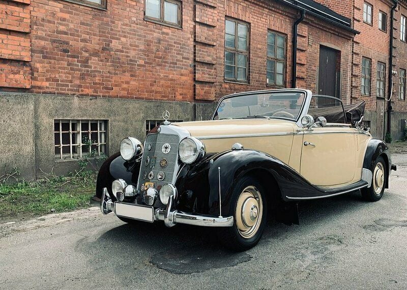Flerfärgad Begagnad 1950 Mercedes 170 Cab | 1 269 000 kr - Bild 1/4