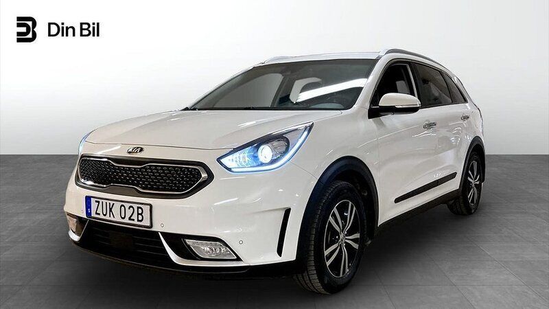 Vit Begagnad 2019 Kia Niro 2 SUV | 179 900 kr (Superpris) - Bild 1/4