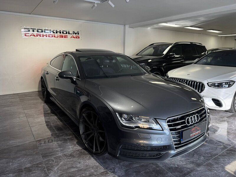 Grå Begagnad 2011 Audi A7 Sportback S-Line Halvkombi | 179 900 kr (Lite dyr) - Bild 1/4