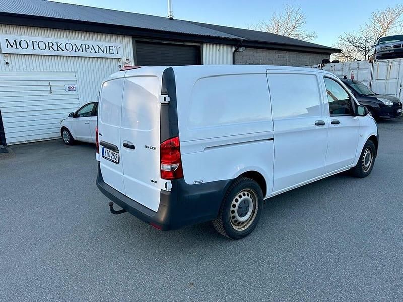 Begagnad Mercedes Vito 163 HK (119 kW) 2018 Vit Van