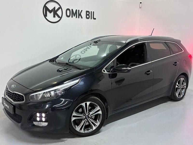 Svart Begagnad 2016 Kia Ceed Sportswagon GT-Line Kombi | 74 900 kr (Superpris) - Bild 1/4