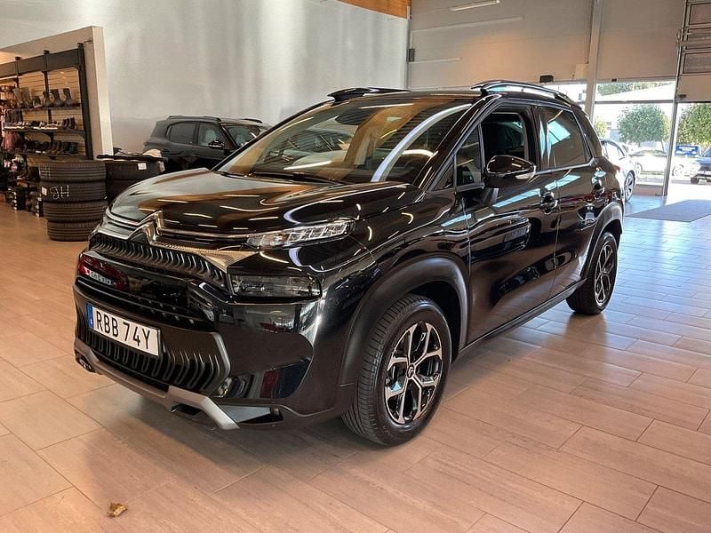 Svart Begagnad 2024 Citroën C3 Aircross PureTech SUV | 208 000 kr (Marknadspris) - Bild 1/4