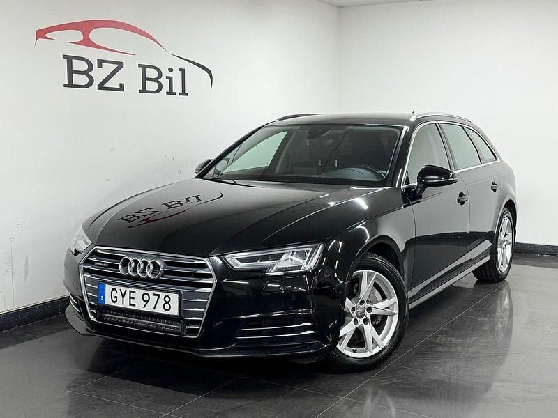 Svart Begagnad 2018 Audi A4 Proline Kombi | 189 900 kr (Marknadspris) - Bild 1/4
