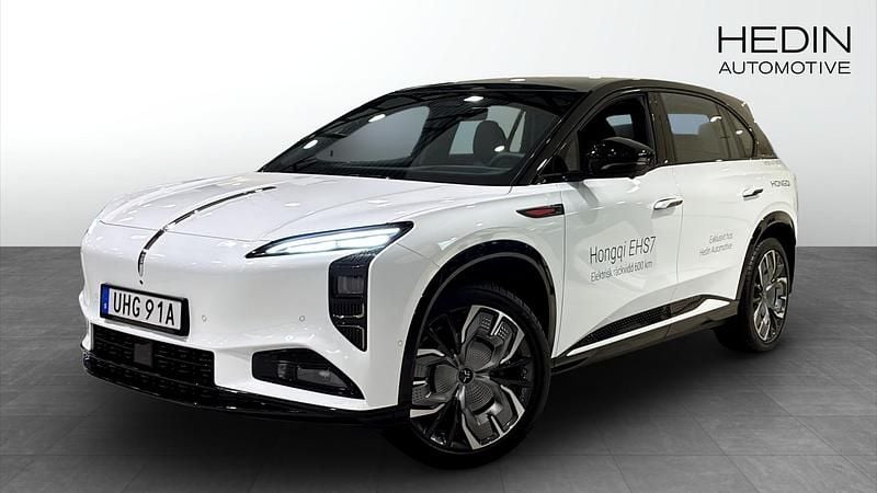 Vit (white) Ny 2025 Hongqi EHS7 SUV | 679 000 kr - Bild 1/4