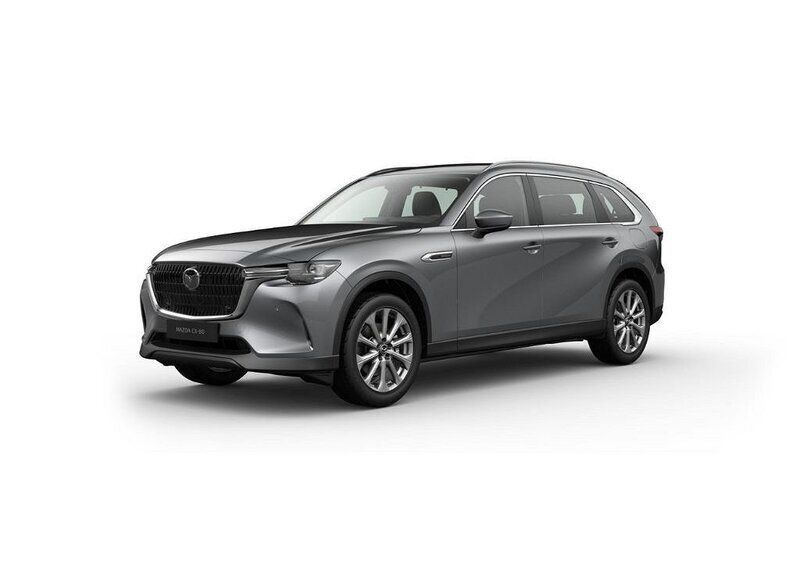 Grå Ny 2024 Mazda CX-80 Exclusive-Line SUV | 621 700 kr (Superpris) - Bild 1/1