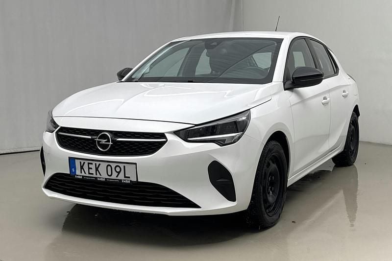 Vit Begagnad 2022 Opel Corsa-e Design Edition Halvkombi | 169 000 kr (Bra pris) - Bild 1/4