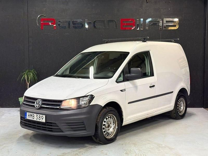 Vit Begagnad 2016 VW Caddy Minibuss | 70 000 kr (Superpris) - Bild 1/4