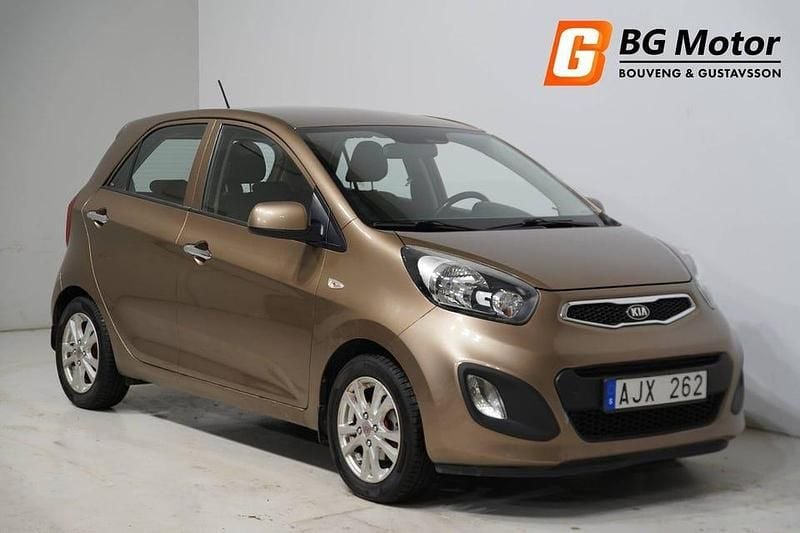 Begagnad Kia Picanto 68 HK (50 kW) 2013 Brun Halvkombi